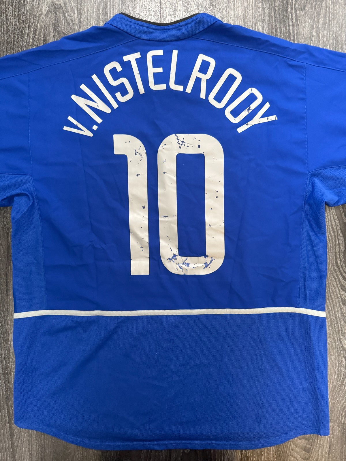 Original Nike Manchester United 2002/2003 Third Shirt V NISTELROOY XL 10 Mens0