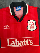 Original Umbro Nottingham Forest 1994/1995 Home Shirt Mens XXL 2XL1