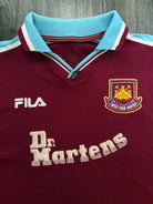Original Fila West Ham United 1999/2000 Home Shirt Mens XXL 2XL1