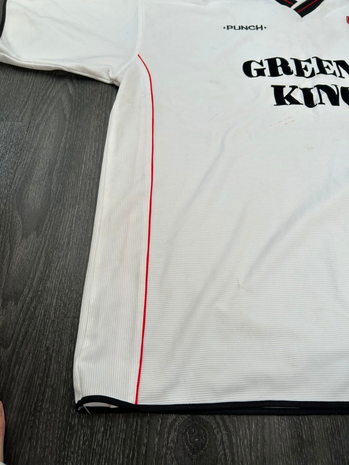 Original Authentic PUNCH Ipswich Town 2000/2001 Away Shirt Mens XXL 2XL5