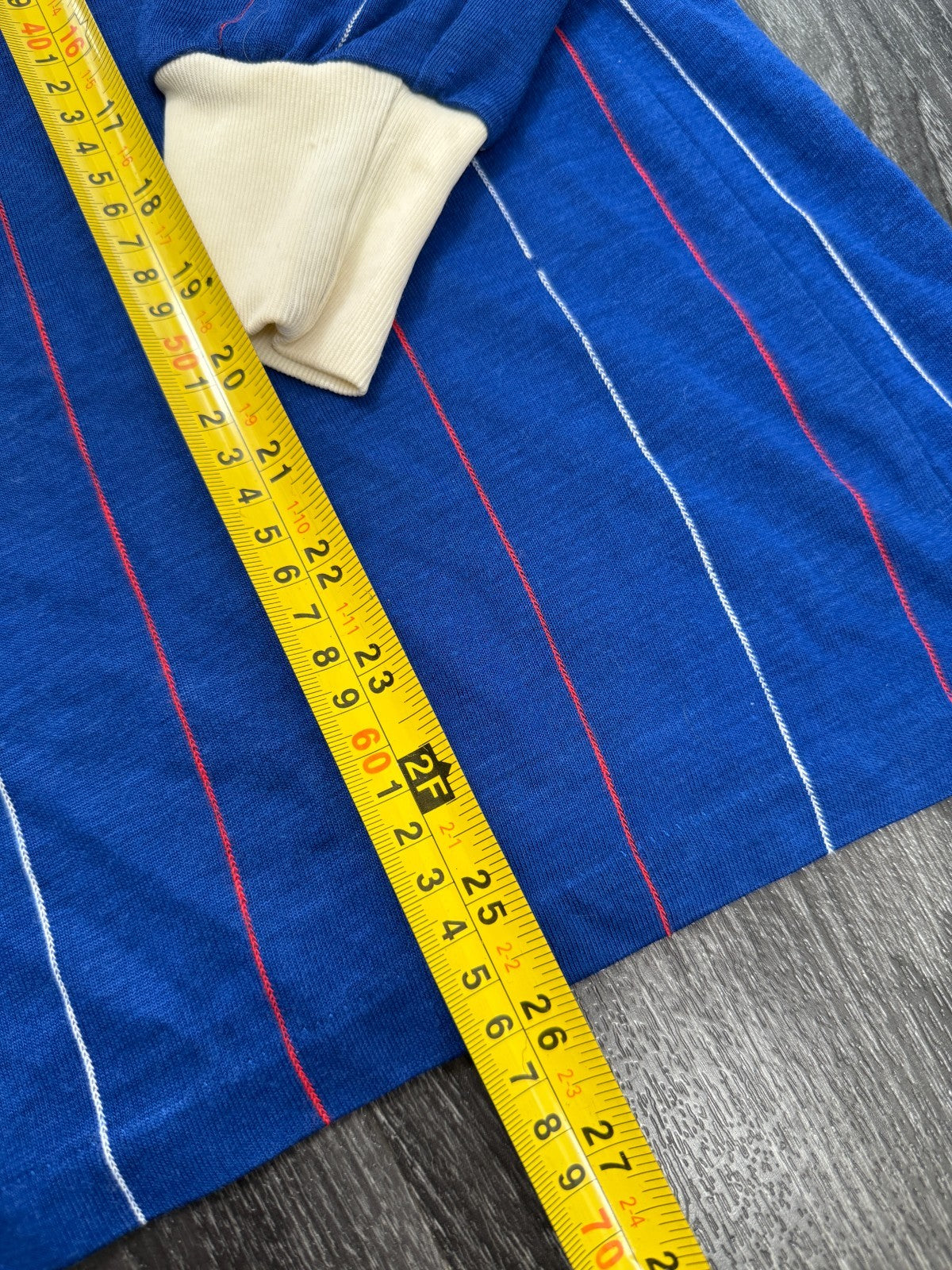 Original Adidas France Football 1982 Long Sleeve Home Shirt Mens Small7