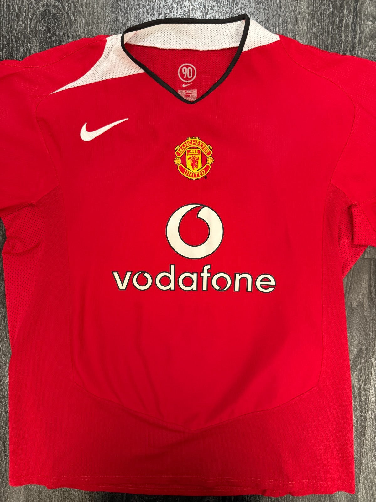 Original Nike Manchester United 2004/2005 Home Shirt V NISTELROOY 10 Mens XL3