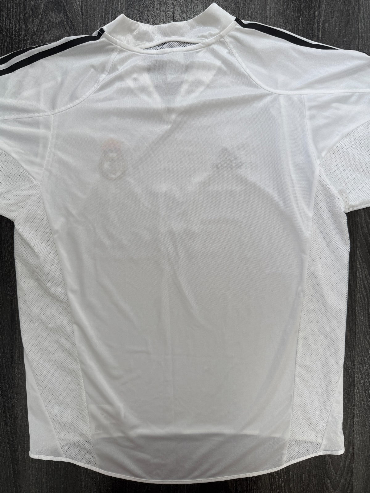 Original Authentic Adidas Real Madrid 2004/2005 Home Shirt Mens Large6