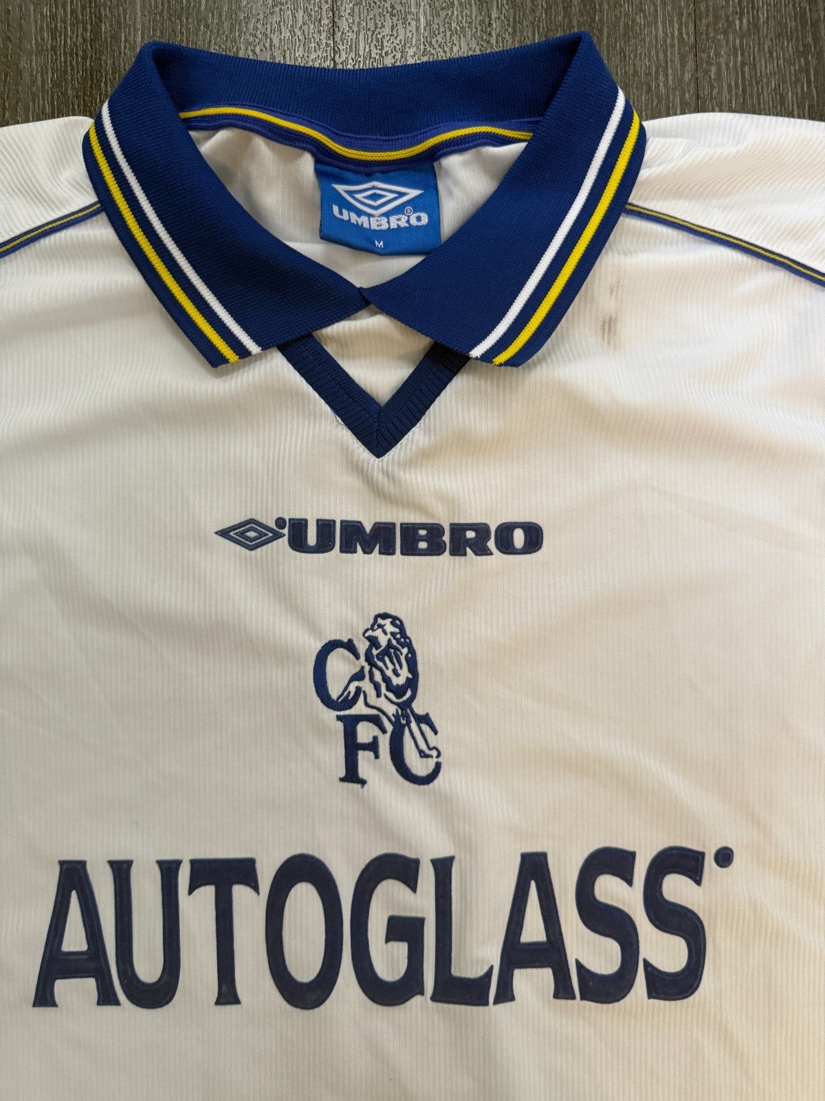 Original Authentic Umbro Chelsea 1998/1999 Away Shirt Mens Medium2