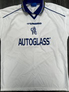 Original Authentic Umbro Chelsea 1998/1999 Away Shirt Poyet 8 Mens Extra Large1