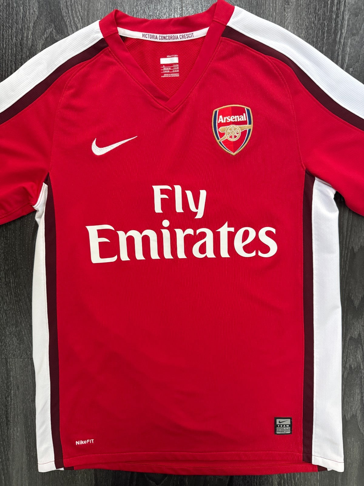 Original Nike Arsenal 2008/2009 Home Shirt Mens Small0