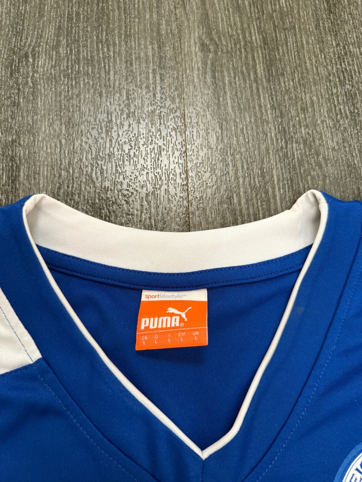 Original Puma Leicester City 2012/2013 Home Shirt Mens Large L2