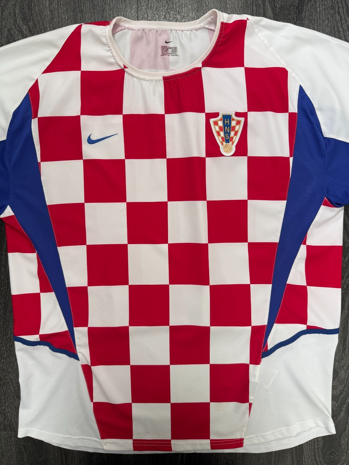 Original Nike Croatia 2002 Home Shirt Mens Extra Large XL0