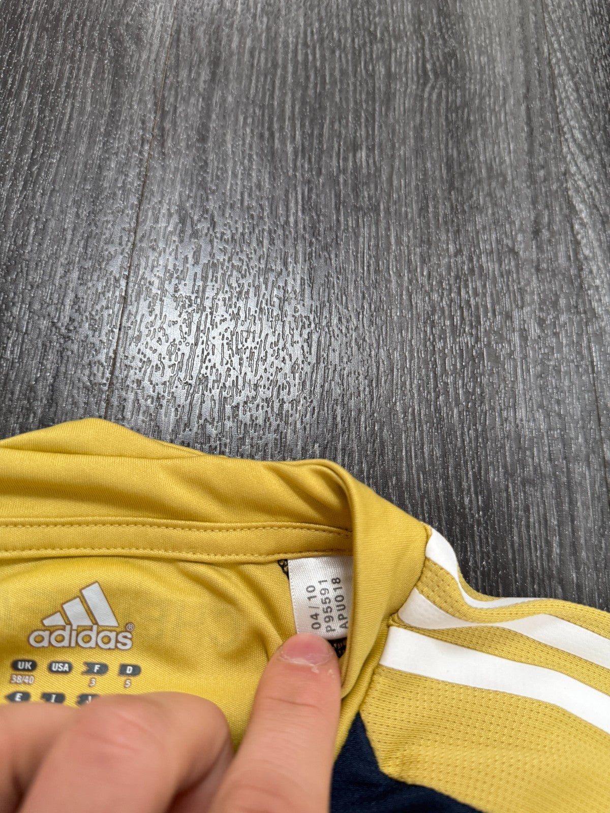 PLAYER ISSUE Adidas Chelsea 2010/2011 Training Shirt Mens Medium3