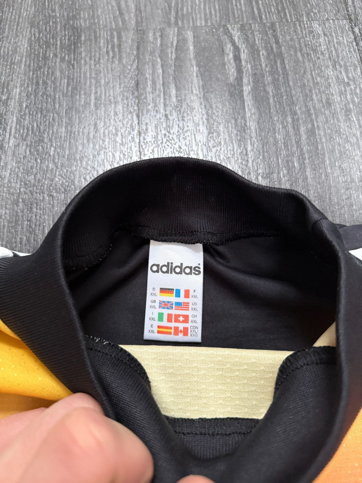 Original Adidas Newcastle United 1996/1997 Goalkeeper Shirt Mens XXL 2XL2