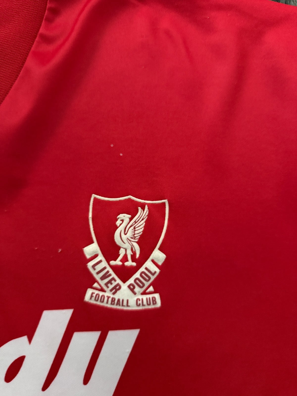 Original Adidas Liverpool 1991/1992 Home Shirt Mens Extra Large XL3