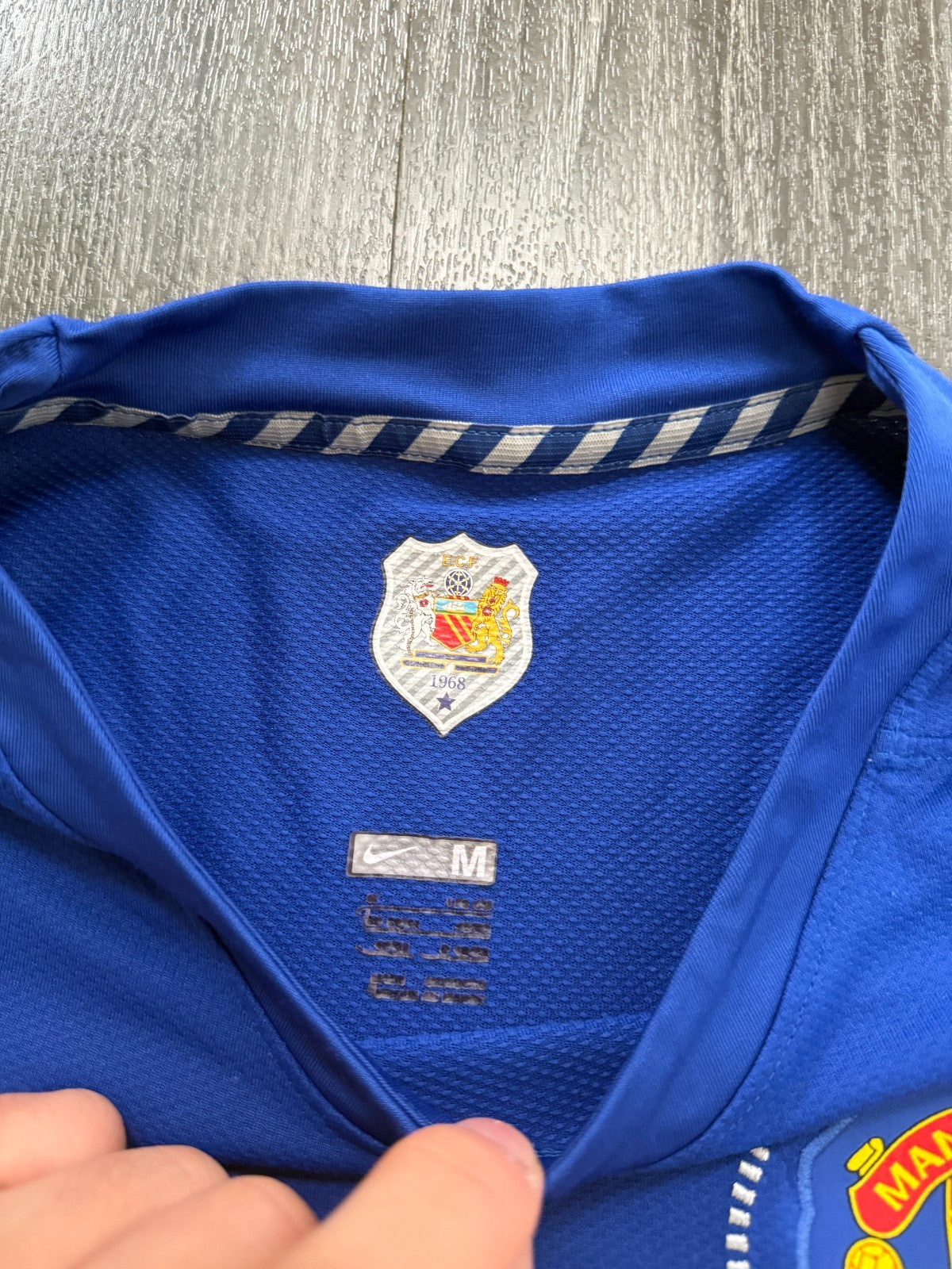 Original Nike Manchester United 2008/2009 Long Sleeve Third Shirt RONALDO 7 M4