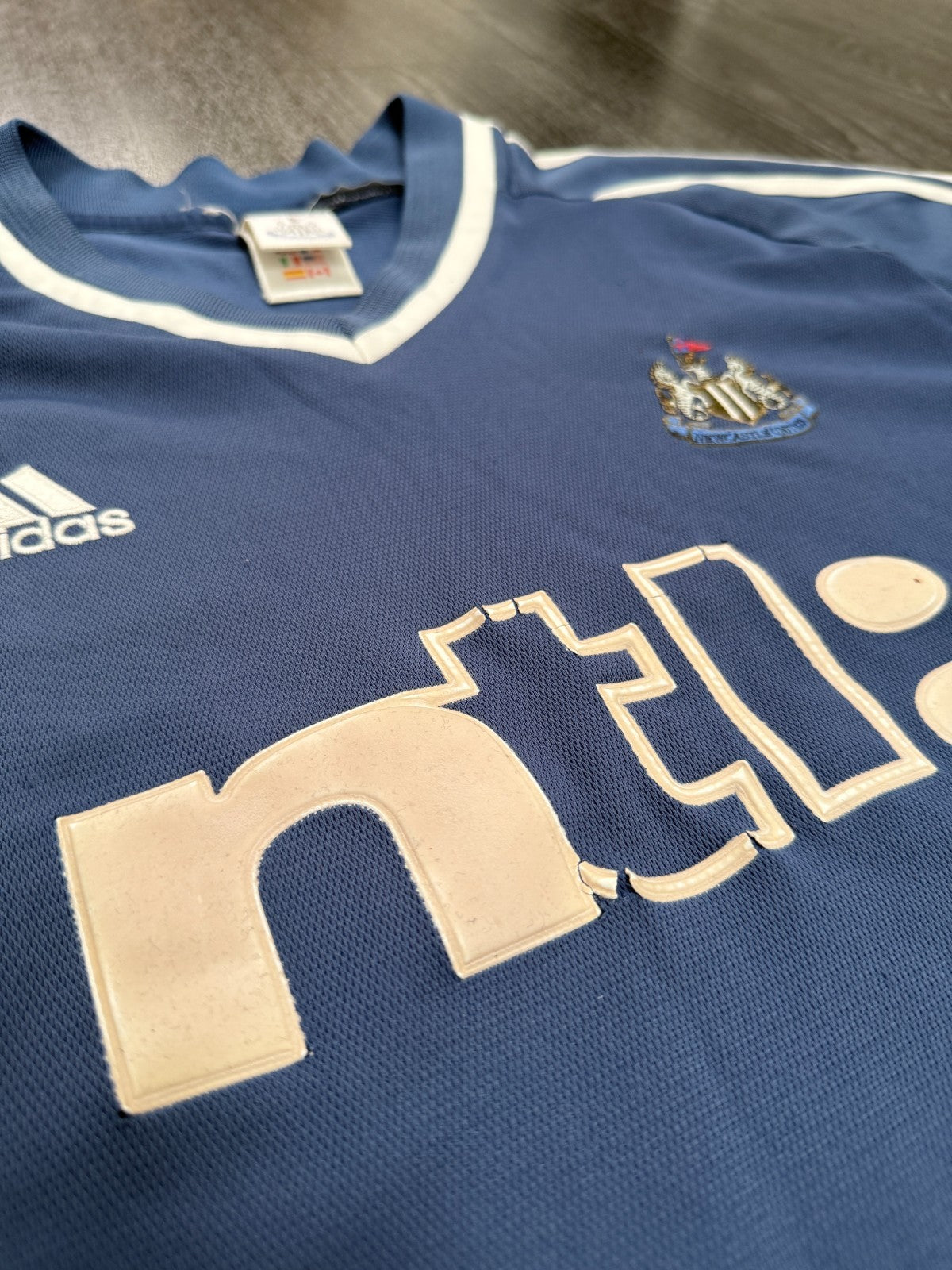 Original Adidas Newcastle United 2001/2002 Away Shirt Mens Extra Largge4