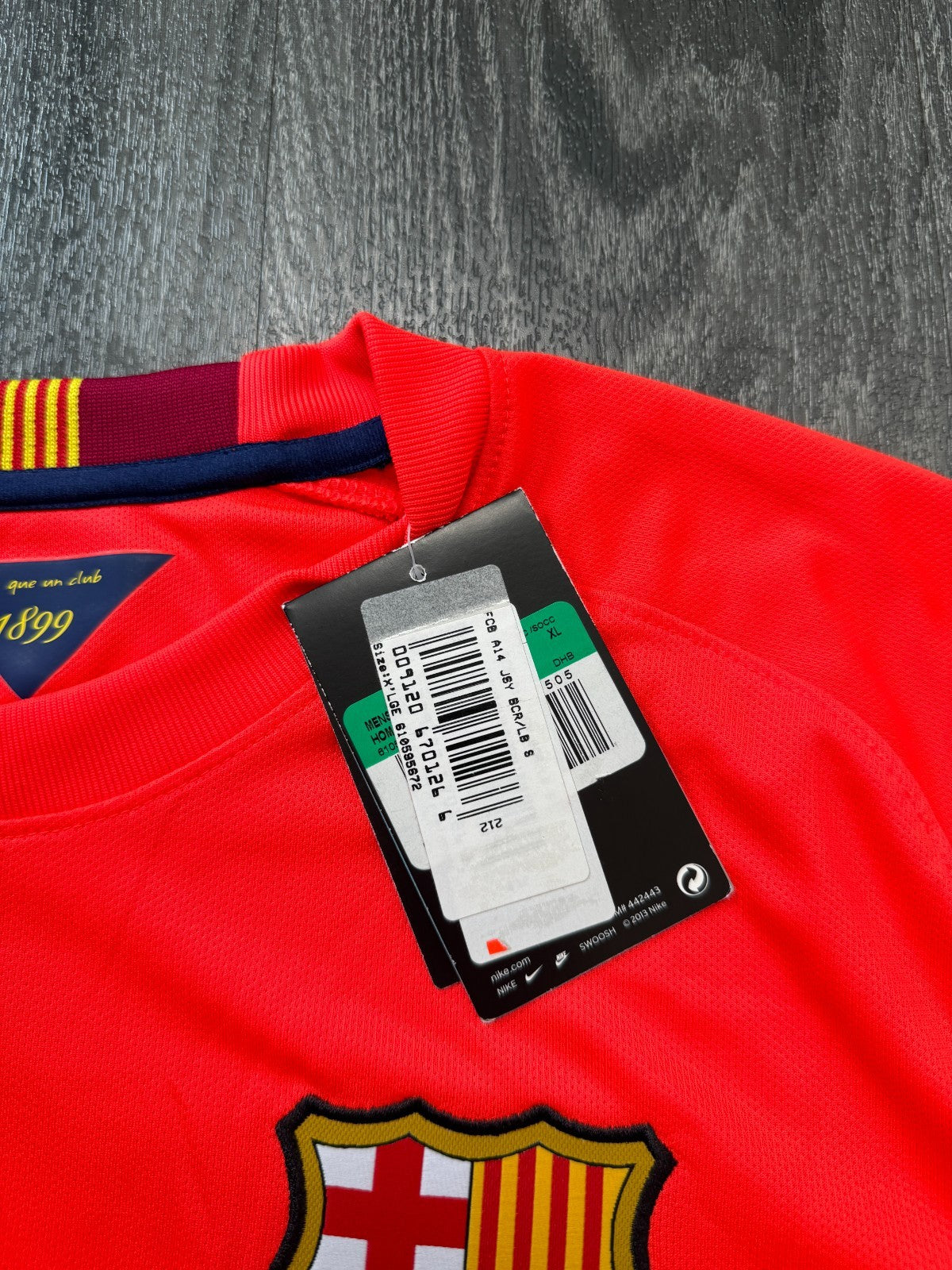 BNWT Original Nike FC Barcelona 2014/2015 Away Shirt Mens Extra Large XL2