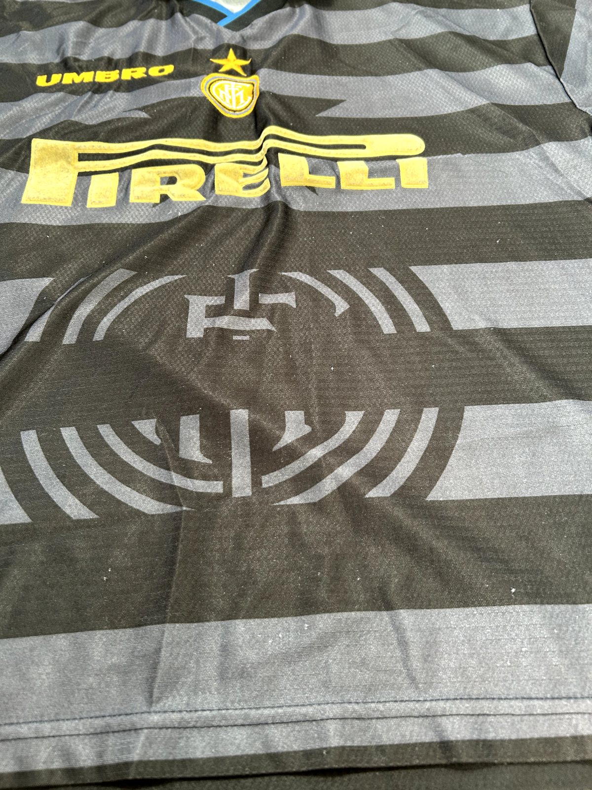 Original Authentic Umbro Inter Milan 1997/1988 Third Shirt Medium Mens8