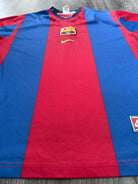 Original Authentic Nike Barcelona 1998/1999 Home Shirt Mens Large6