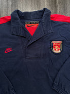 Original Authentic Nike Arsenal 1995/1996 Denim Drill Top Jacket Mens XL1