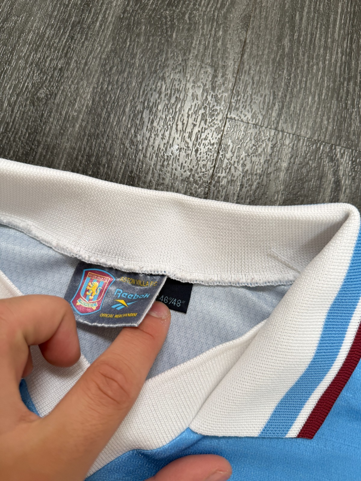 Original Authentic Reebok Aston Villa 1997/1998 Away Shirt Mens XXL 2XL2
