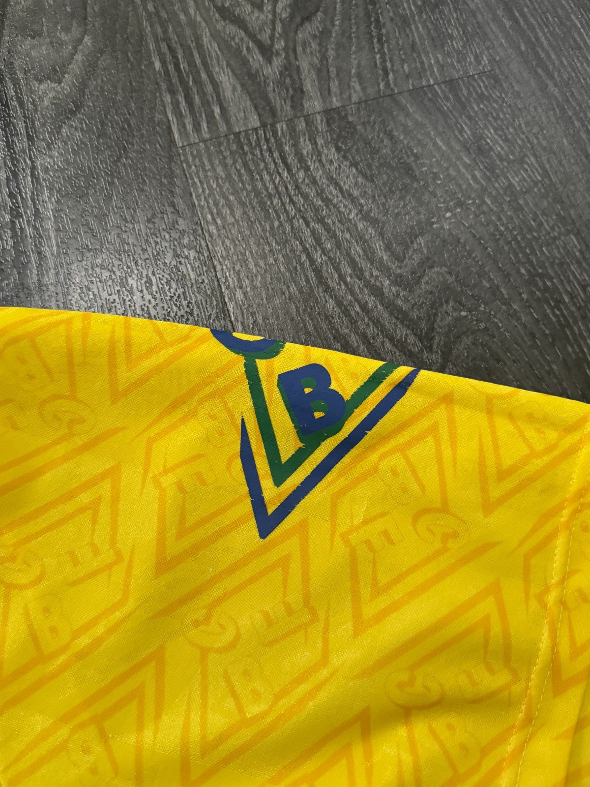 Original Umbro Brazil Brasil 1992 Home Shirt Mens Large L8
