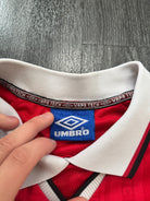 Original Umbro Manchester United 1999 Champions League Home Shirt Mens XL2