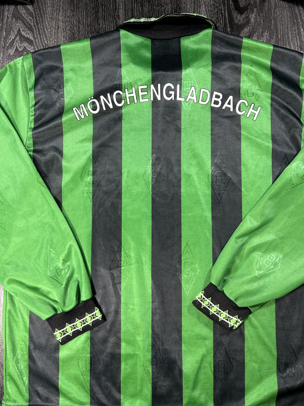 Reebok Borussia Mönchengladbach 1995/1996 Away Shirt Long Sleeve Mens XL12