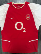 Original Nike Arsenal 2002/2003 Home Shirt Mens Large L0