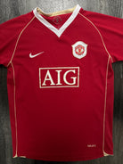Original Nike Manchester United 2006/2007 Home Shirt Youth 13150