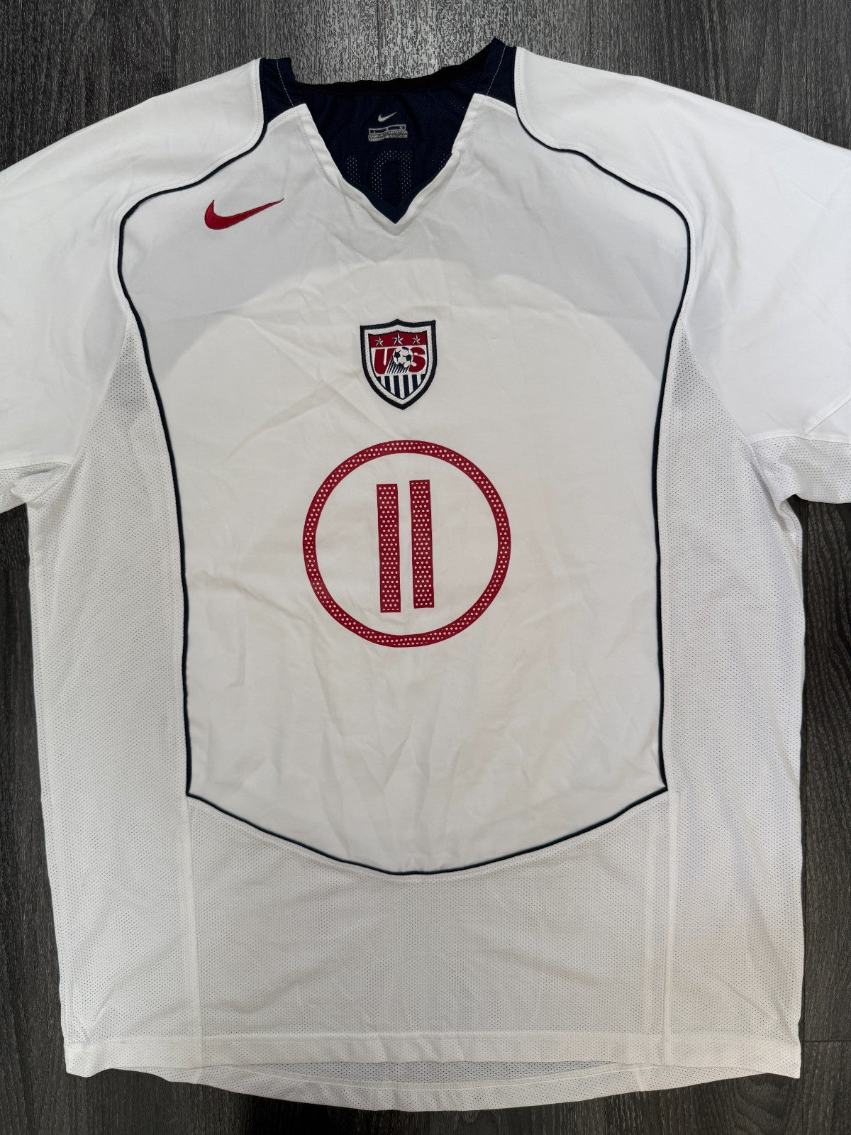 Original Authentic Nike USA FC 2004 Home Shirt ADU 11 Mens Large3