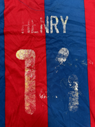 Original Authentic Nike Barcelona 2006/2007 Home Shirt Henry 14 Mens Large12