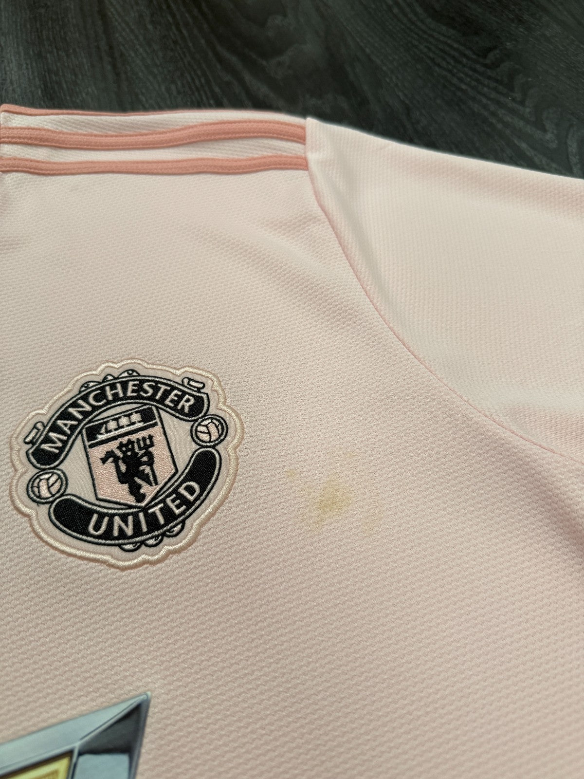 Original Adidas Manchester United 2018/2019 Away Shirt Mens XXL 2XL3