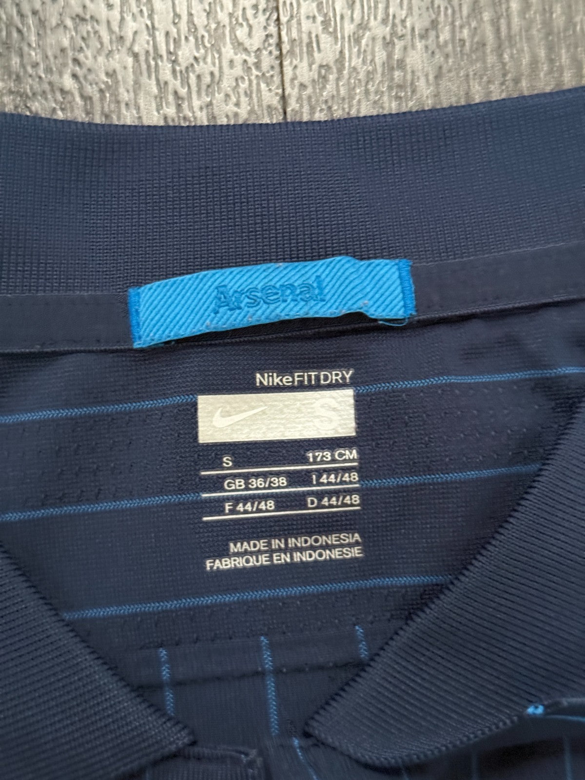 Original Nike Arsenal 2009/2010 Away Shirt DIABY 2 Mens Small S4