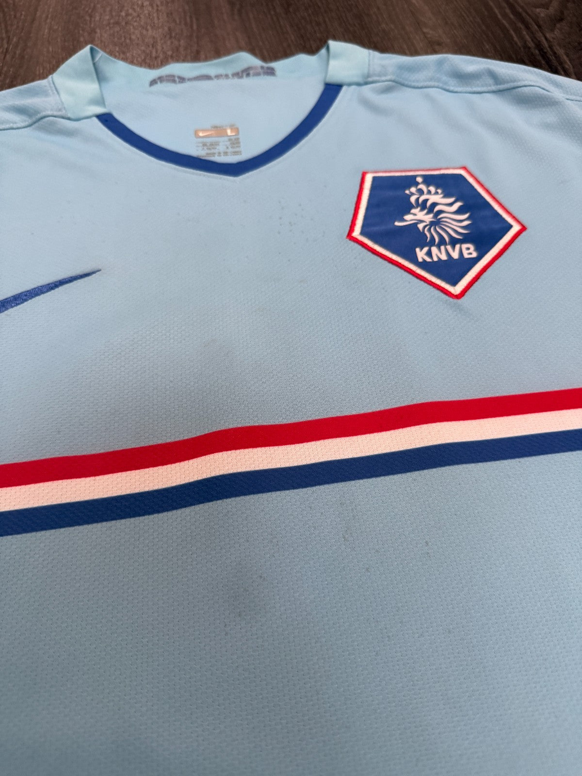 Original Nike Netherlands 2006 Away Shirt Mens Large L3