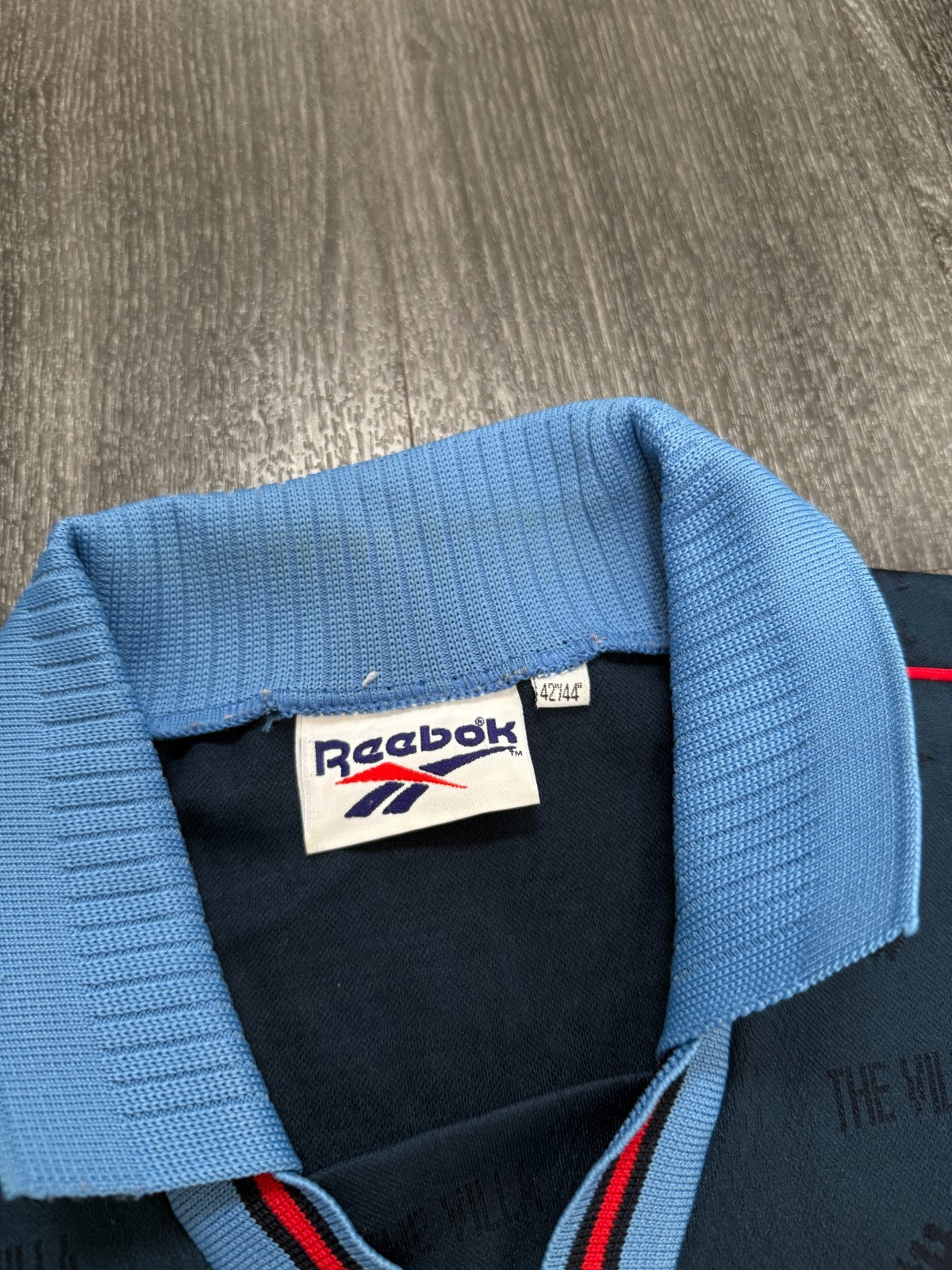 Original Reebok Aston Villa 1995/1996 Home Away Shirt Mens Large2