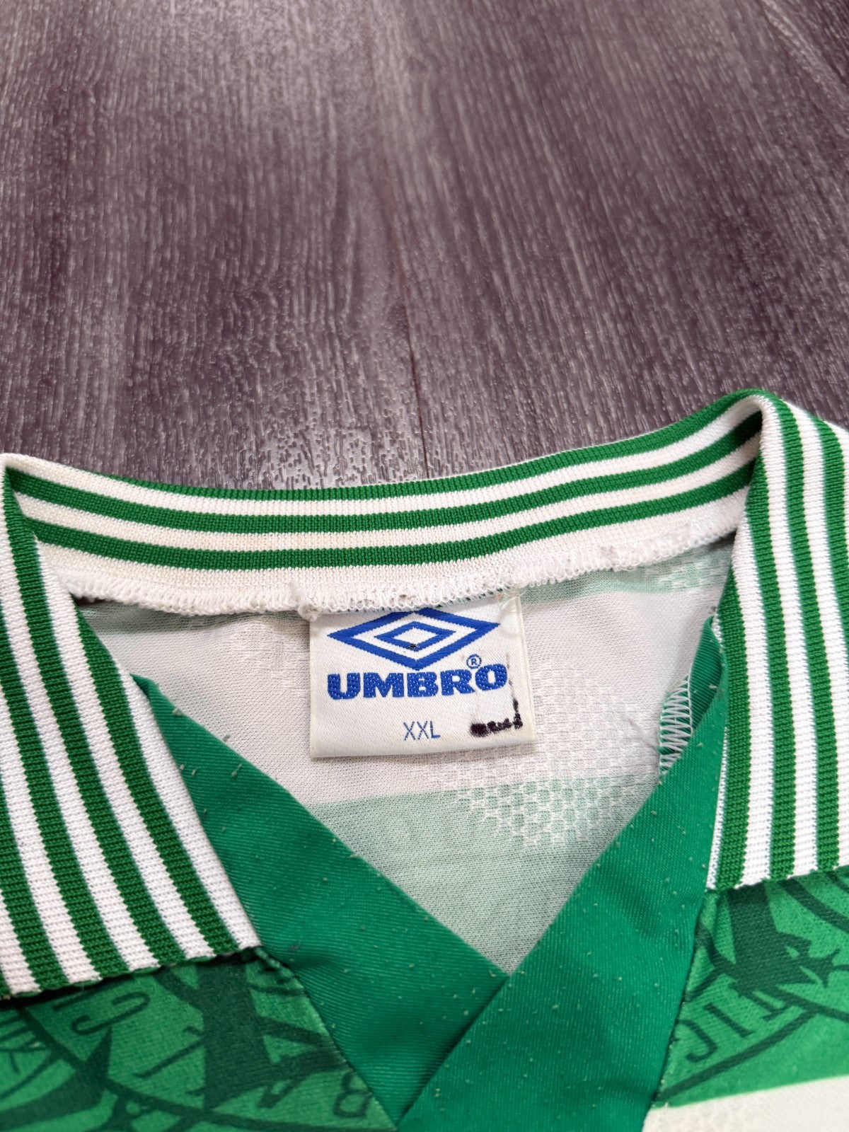 Origiinal Umbro Celtic 1995/1996 Home Shirt Mens XXL 2XL2