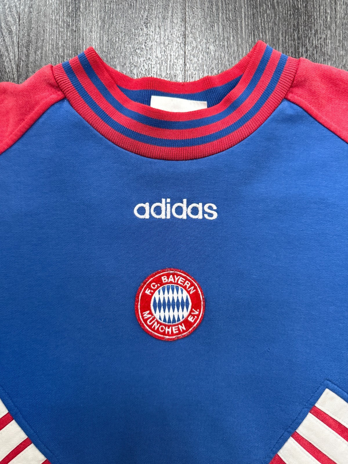 Original Adidas Bayern Munich Munchen 1993/1994 Training Jumper Sweatshirt Men M1