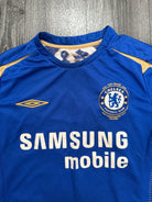 Original Authentic Umbro Chelsea 2005/2006 Home Shirt Mens Small1