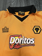 Admiral Wolverhampton Wanderers 2002/2003 Home Shirt Byles 13 Mens Large2