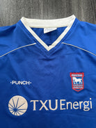 Original Authentic PUNCH Ipswich Town 2001/2002 Home Shirt Mens Extra Large1