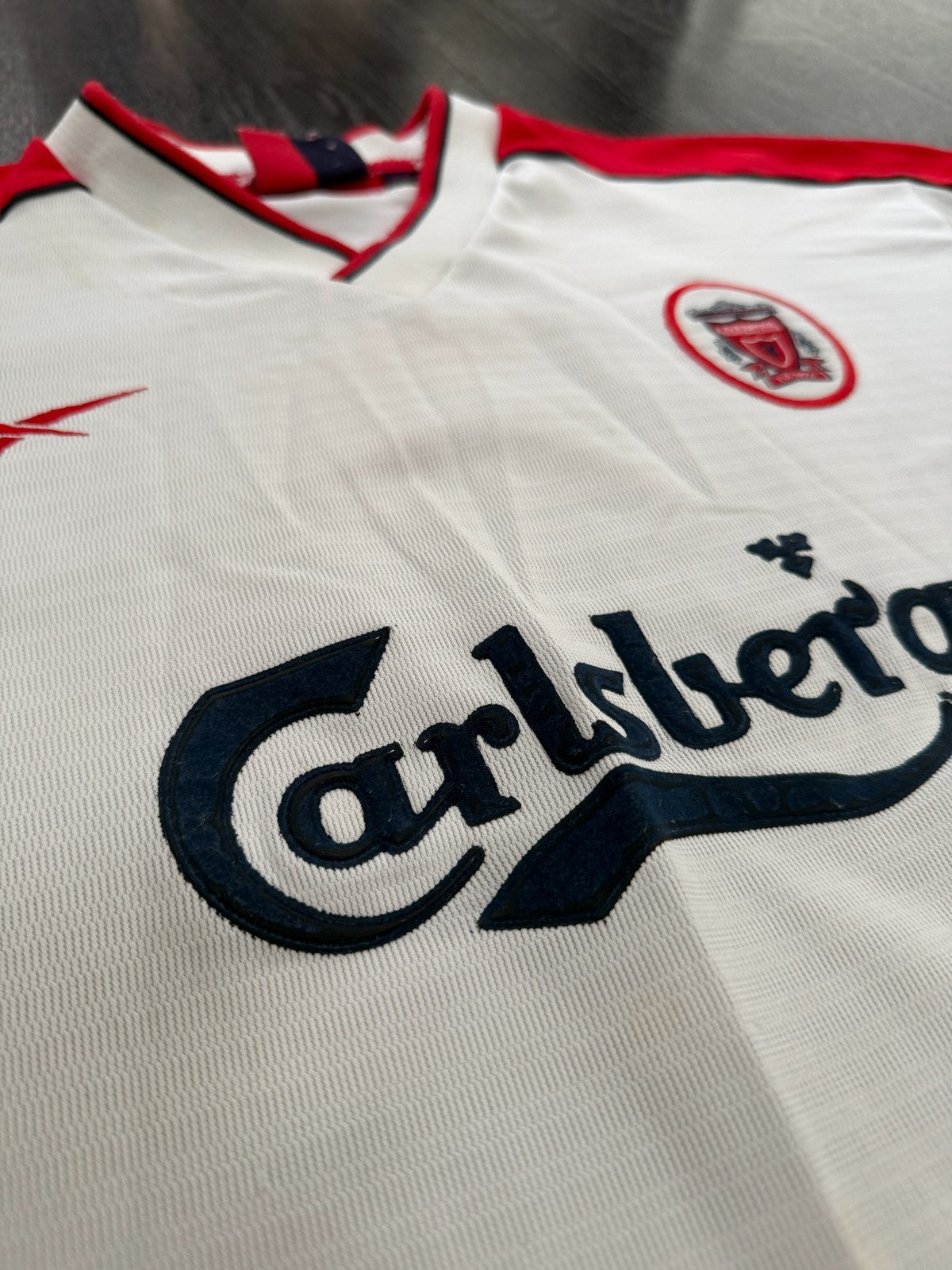 Original Authentic Reebok Liverpool 1998/1999 Away Shirt Mens Large3