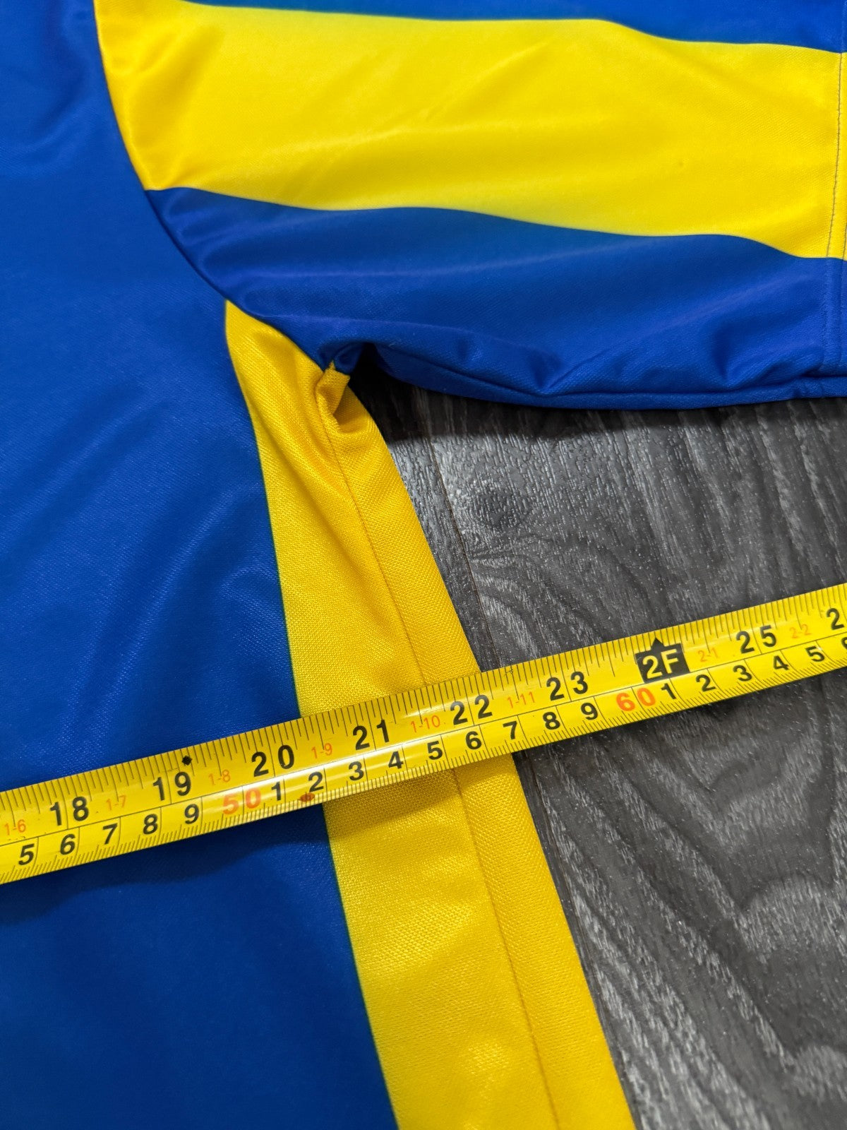 Original Asics Leeds United 1993/1994 Away Shirt Mens Extra Large XL5