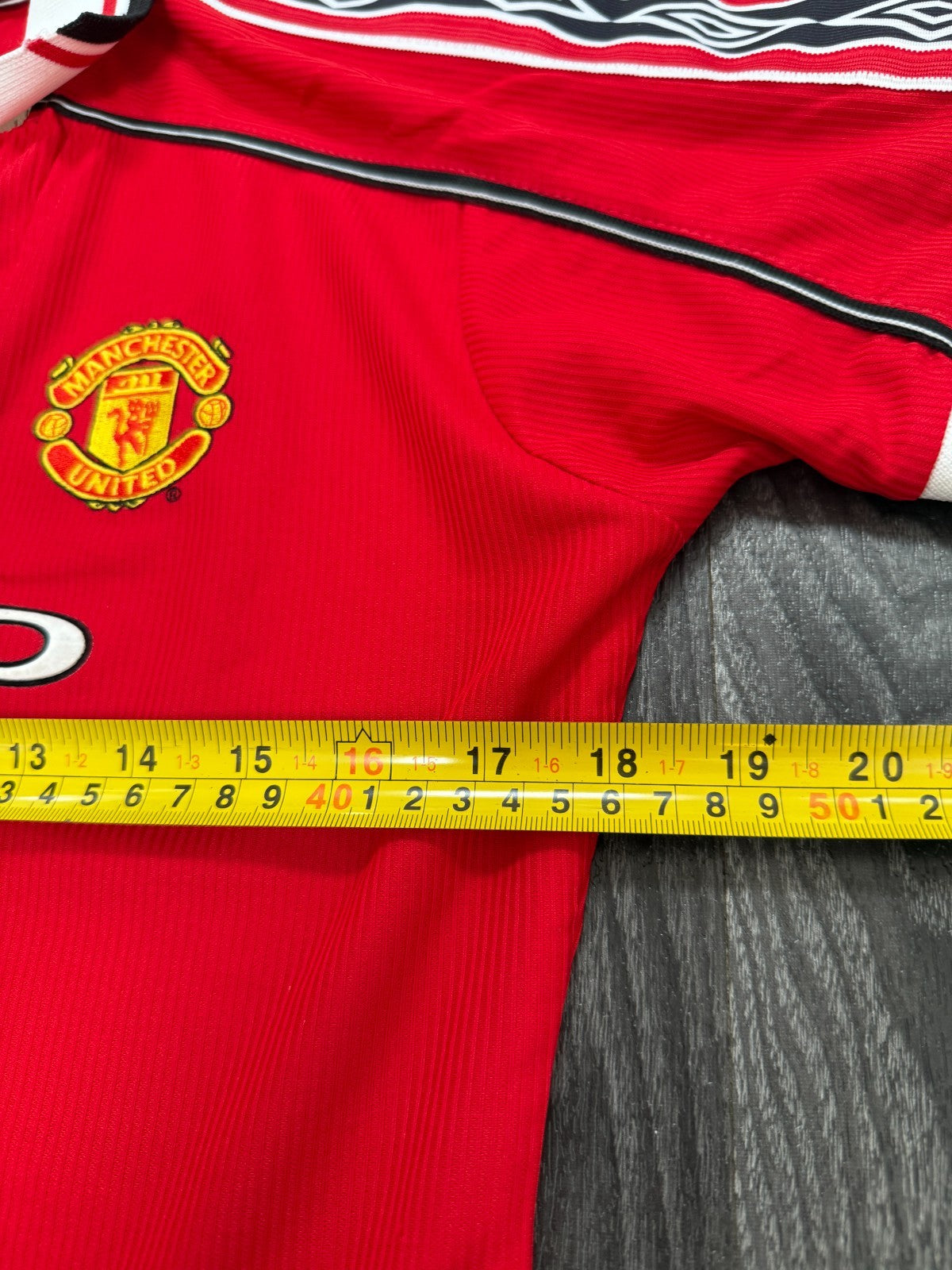 Original Umbro Manchester United 19981/1999 Home Shirt Womens Size 12 Medium5