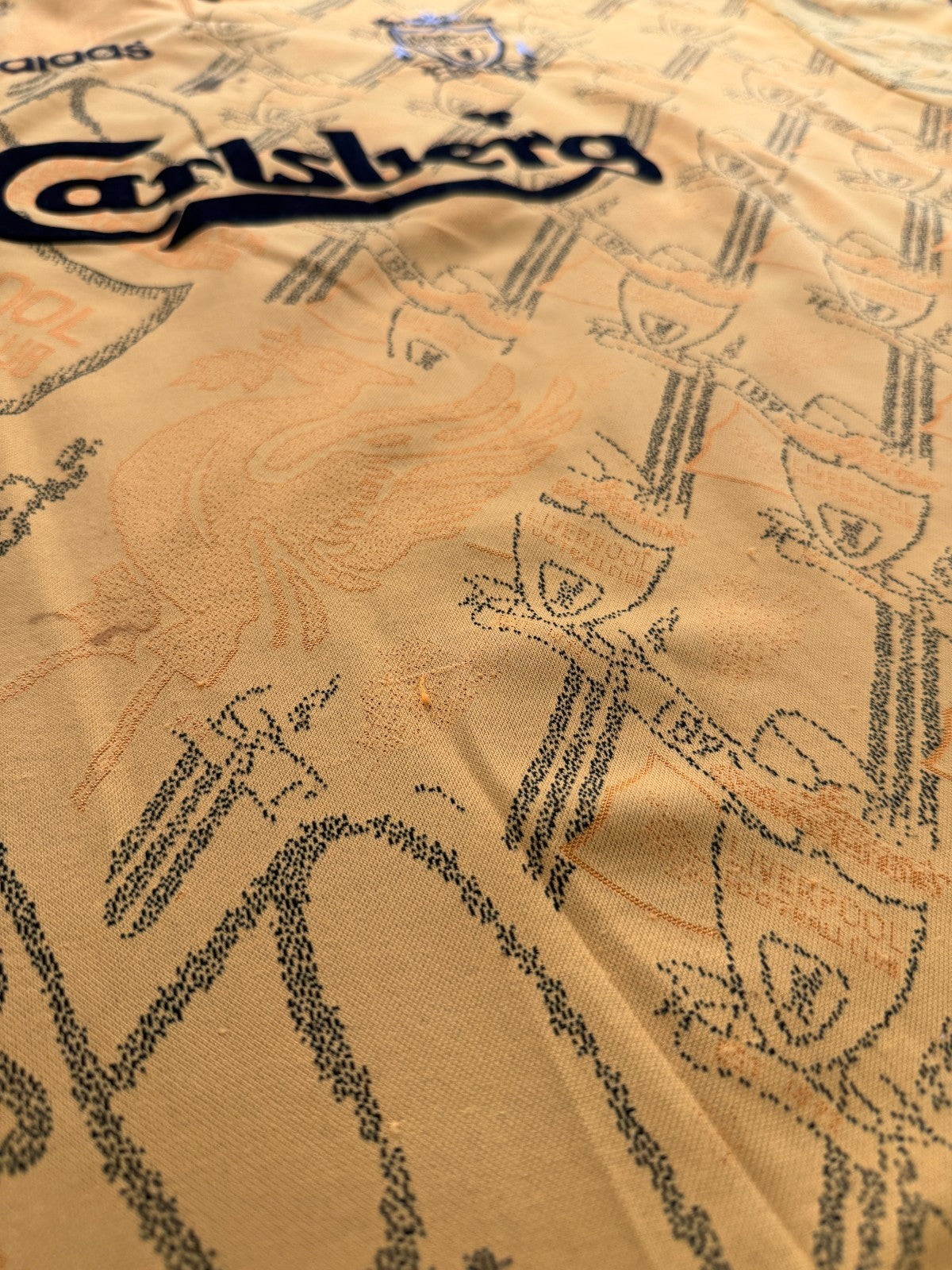 Original Adidas Liverpool 1994/1995 Third Shirt Mens Extra Large XL6