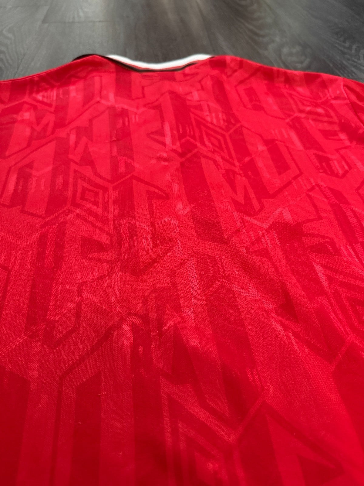 Original Umbro Manchester United 1992/1993 Home Shirt Mens Extra Large8