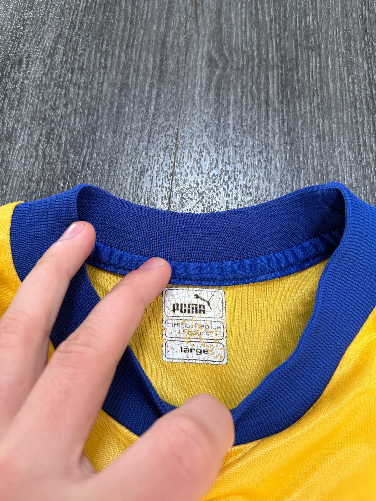 Original Puma Everton 2000/2001 Away Shirt Mens Large3