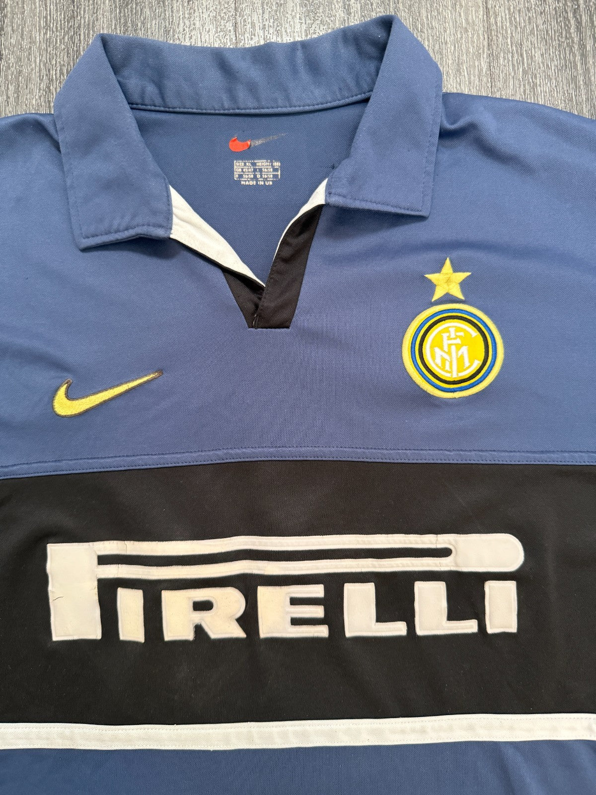 Original Authentic Nike Inter Milan 1998/1999 Third Shirt Mens Extra Large XL1
