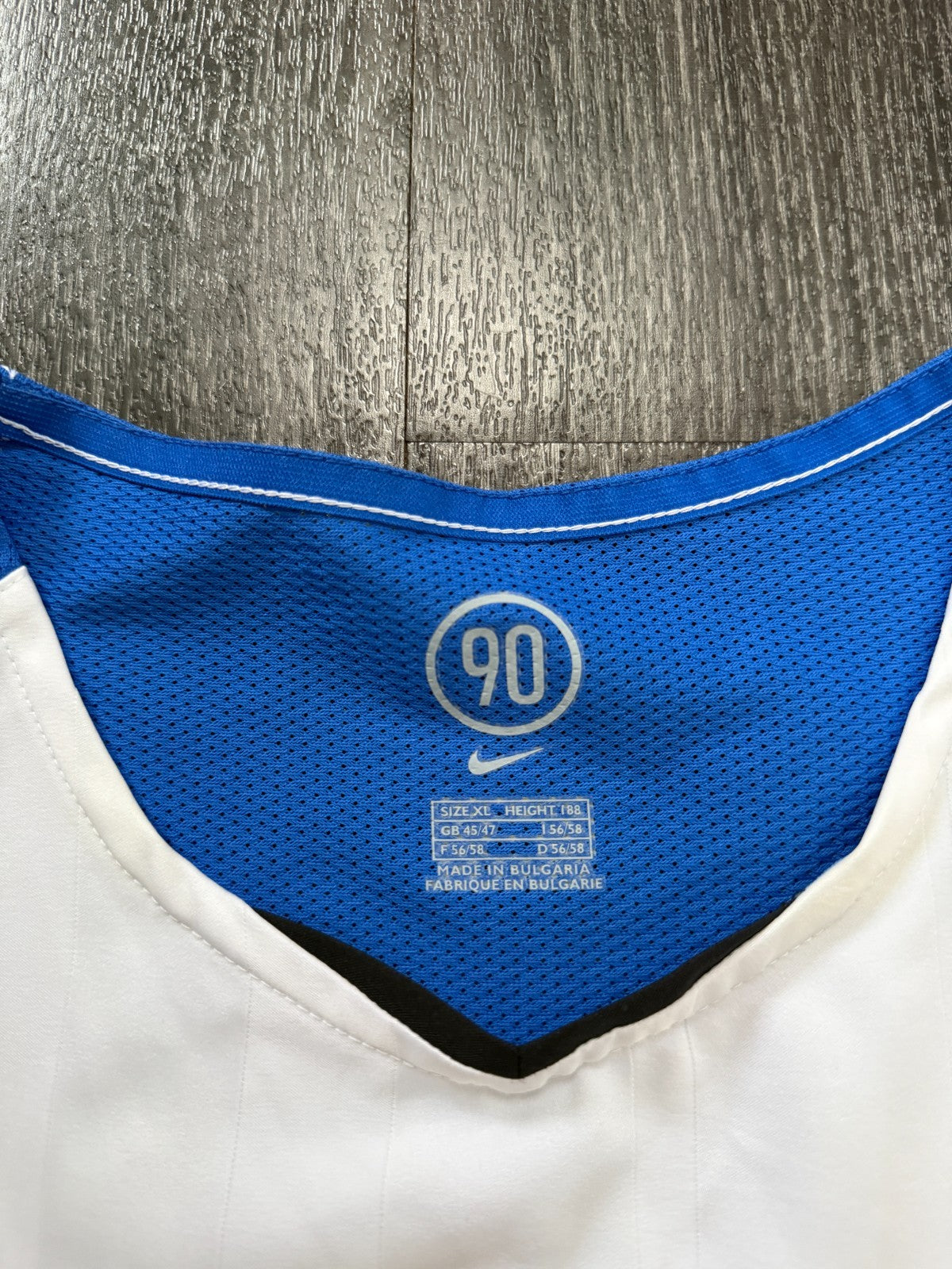 Original Authentic Nike Inter Milan 2004/2005 Away Shirt Mens Extra Large2