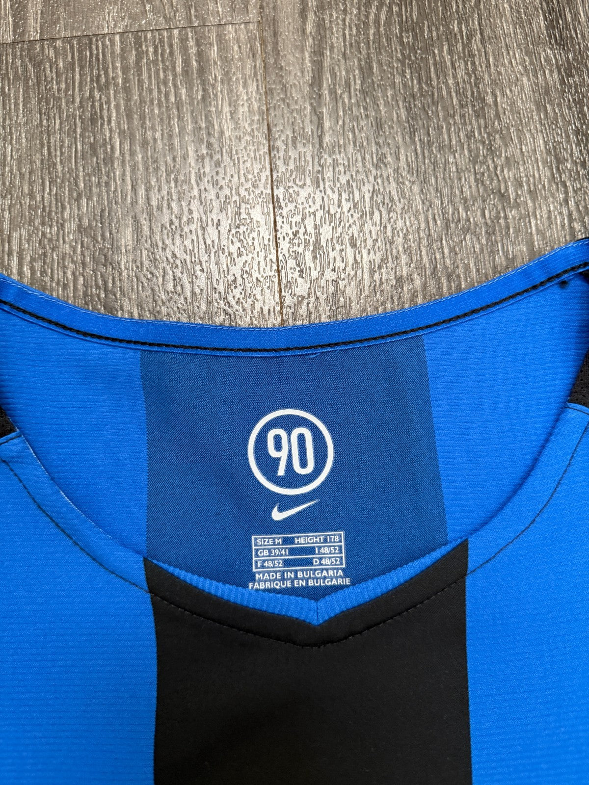 BNWT Nike Inter Milan 2004/2005 Home Shirt Mens Medium M2