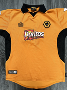 Admiral Wolverhampton Wanderers 2002/2003 Home Shirt Camara 17 Mens Small1
