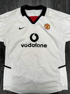 Original Authentic Nike Manchester United 2002/2003 Away Shirt Youth0