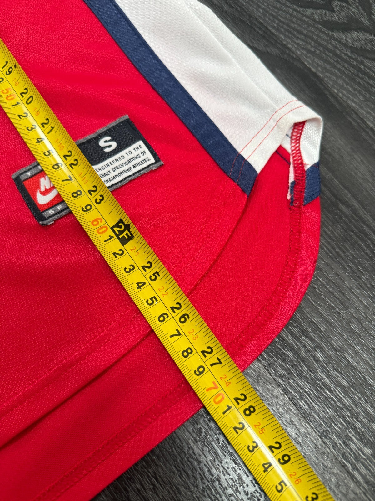 Original Nike Arsenal 1998/1999 Home Shirt ADAMS 6 Mens Small6